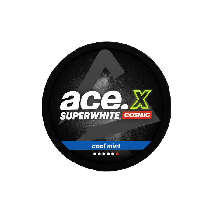 ace.x superwhite - Opakowanie Snus: cool mint