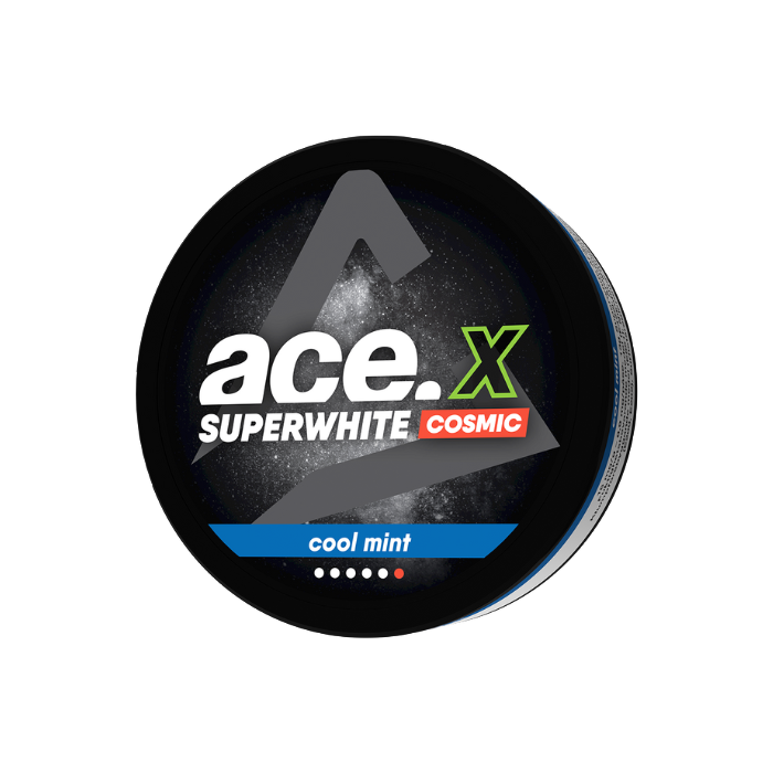 ace.x superwhite - Opakowanie Snus: cool mint
