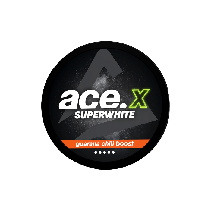 ace. x superwhite - Opakowanie Snus: guaranachili boost