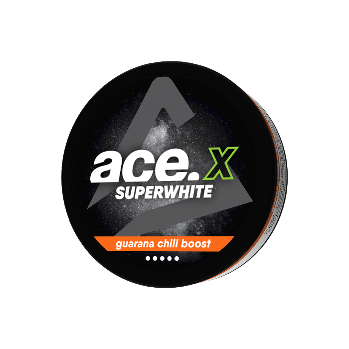 ace. x superwhite - Opakowanie Snus: guarana chili boost