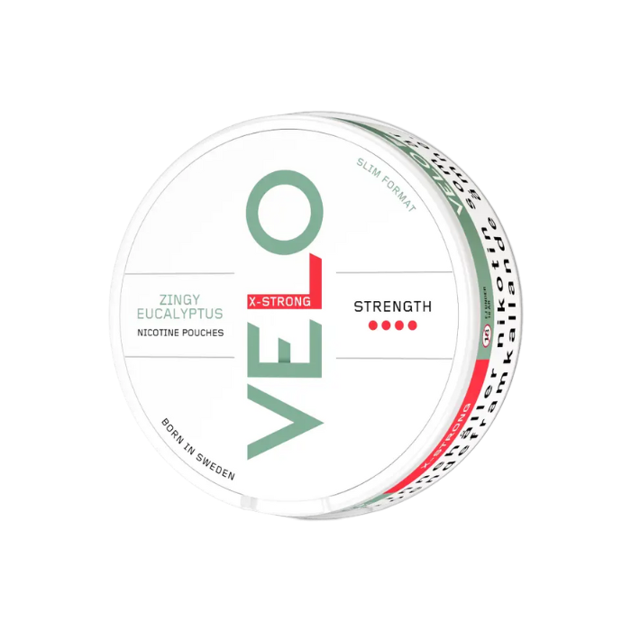 VELO - Opakowanie Snus: zingy eucalyptus