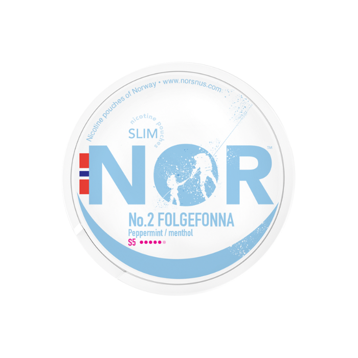 NOR - Opakowanie Snus: folgefonna, peppermint / menthol