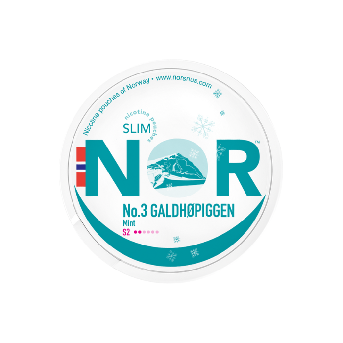 NOR - Opakowanie Snus: galdhoppingen, mint