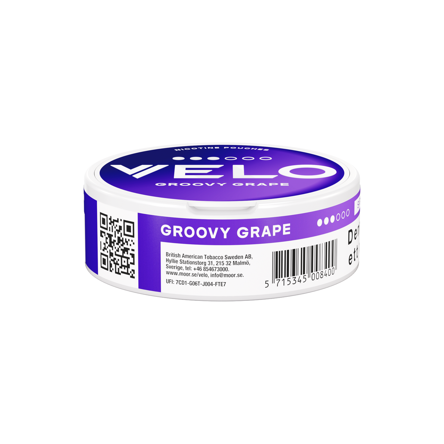 VELO - Opakowanie Snus: groovy grape
