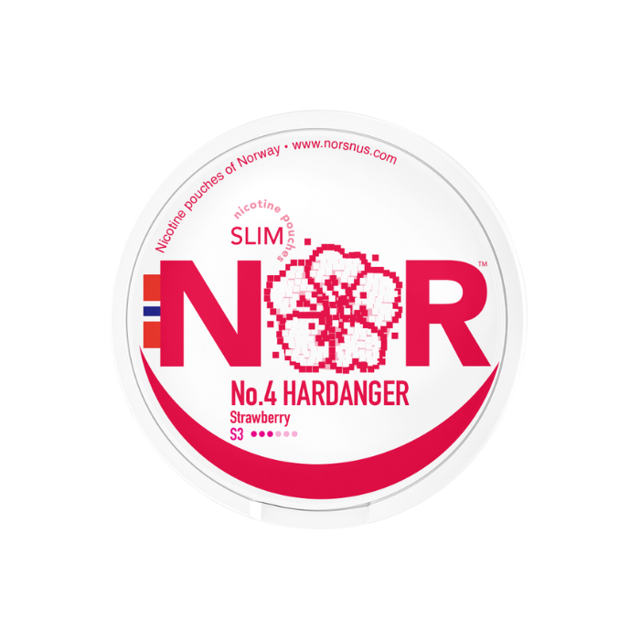 NOR - Opakowanie Snus: hardanger, strawberry