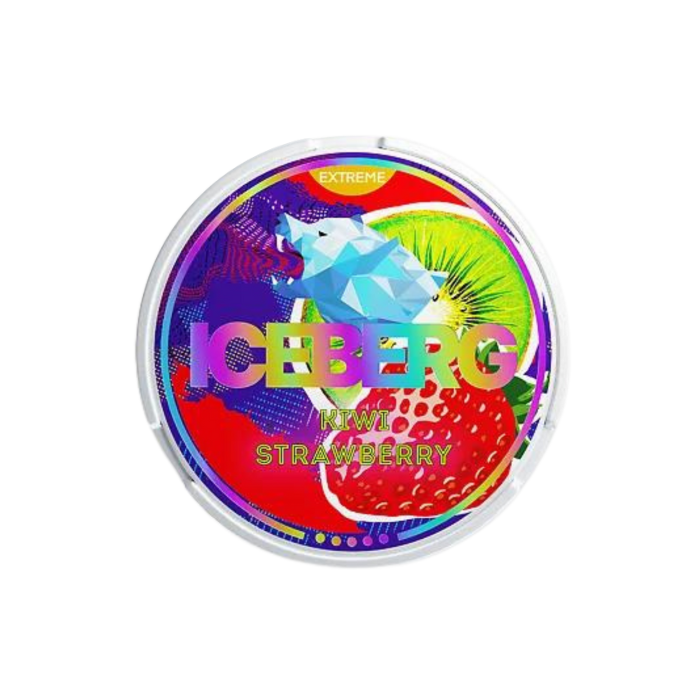 ICEBERG - Opakowanie Snus: kiwi, strawberry