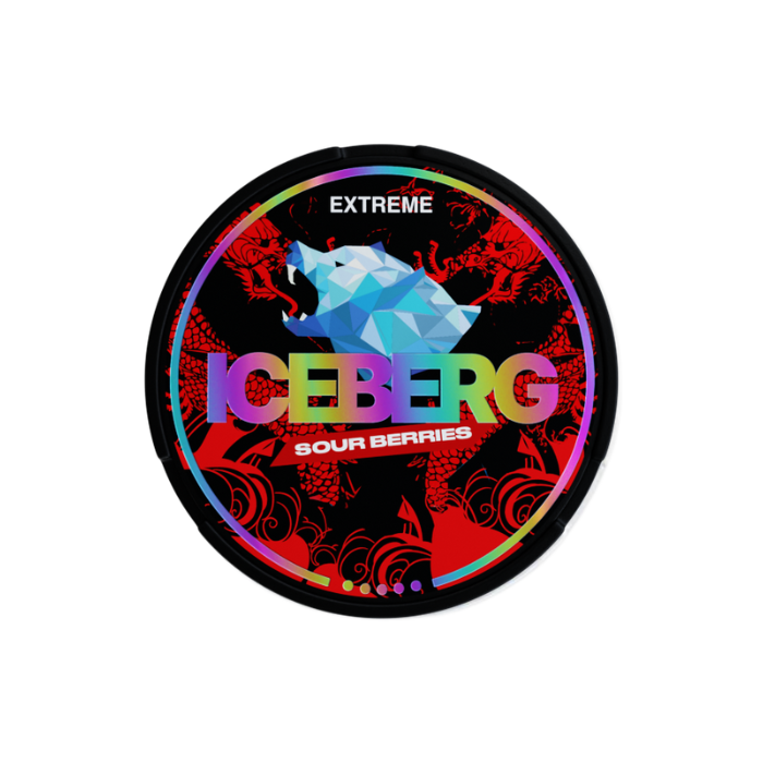 ICEBERG - Opakowanie Snus: sour berries