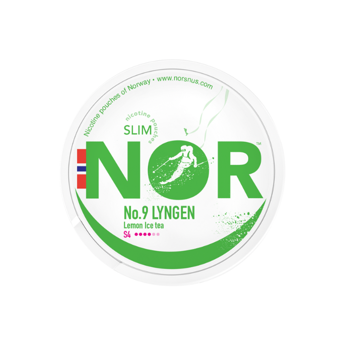 NOR - Opakowanie Snus: lyngen, lemon ice tea