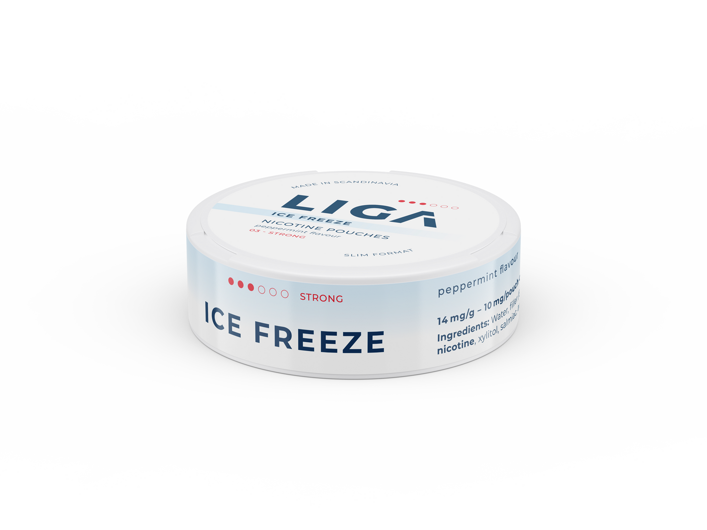 LIGA -Opakowanie Snus: Ice Freeze, 03 strong