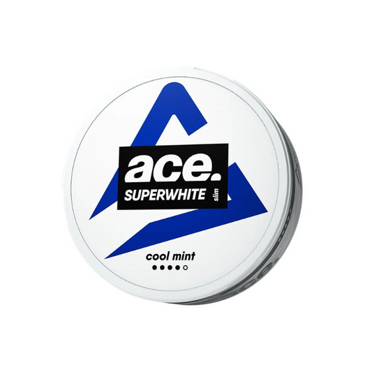 ace. superwhite - Opakowanie Snus: cool mint