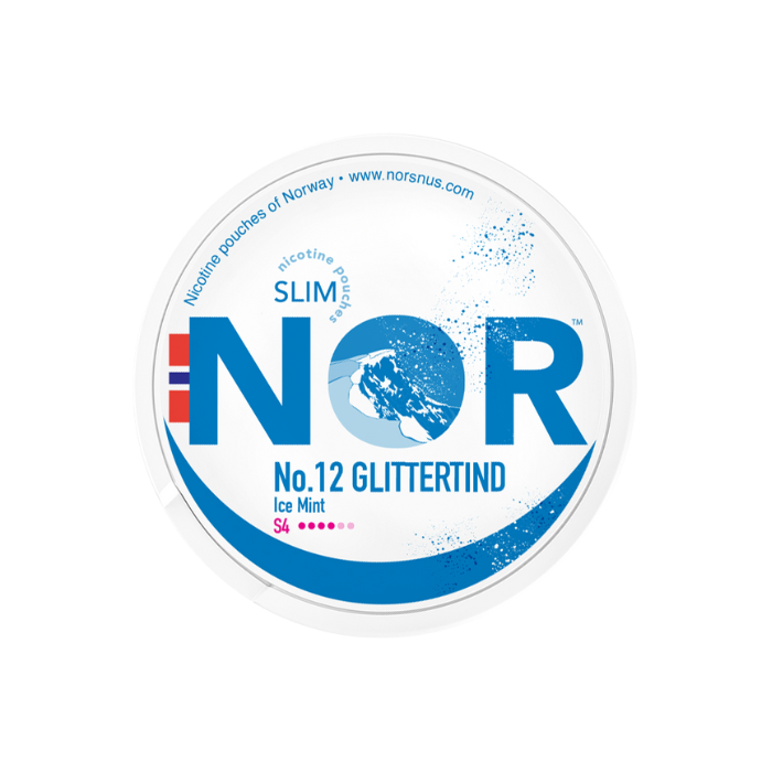 NOR - Opakowanie Snus: glittertind, ice mint