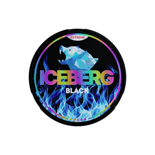 ICEBERG - Opakowanie Snus: black