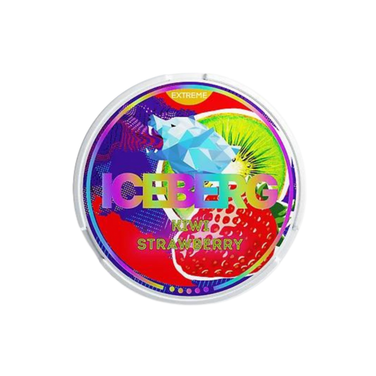 ICEBERG - Opakowanie Snus: kiwi, strawberry