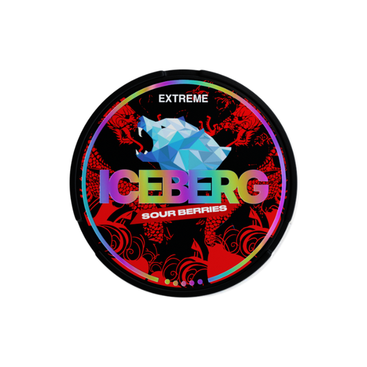 ICEBERG - Opakowanie Snus: sour berries
