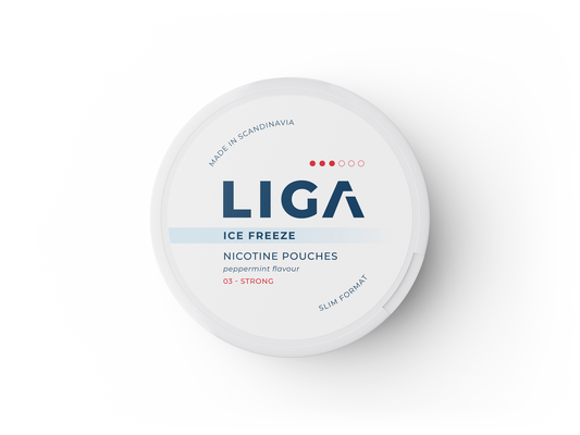 LIGA -Opakowanie Snus: Ice Freeze, peppermint flavour, 03 strong